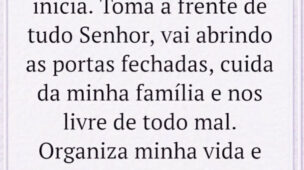 Oração da Semana Organiza minha vida