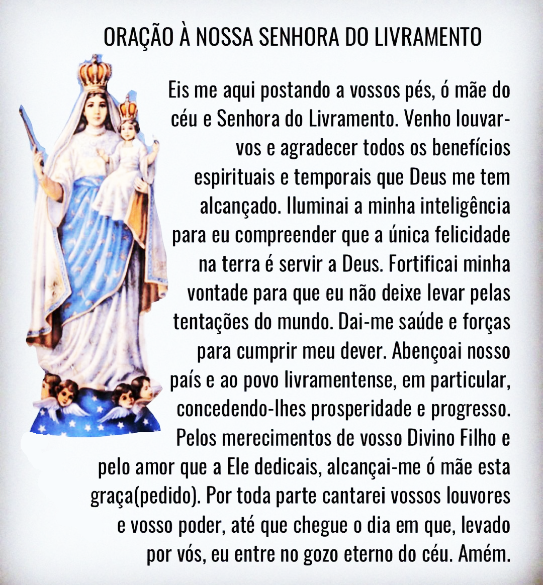 ORAÇÃO DO LIVRAMENTO 