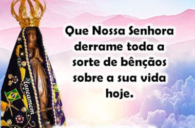 Bom dia Nossa Senhora Aparecida 12 de Outubro