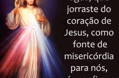 Ó sangue e água, que jorraste do coração de Jesus