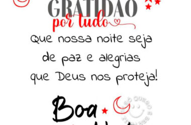 Gratidão por Tudo – Boa Noite
