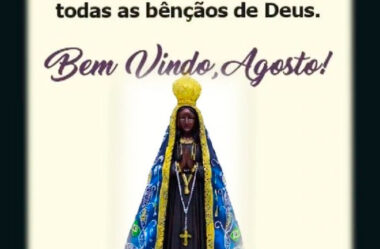 Bem-Vindo Agosto Nossa Senhora Aparecida