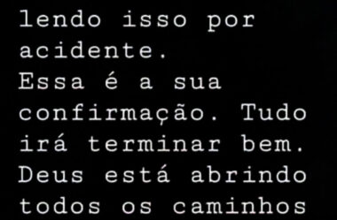 Tudo irá terminar bem