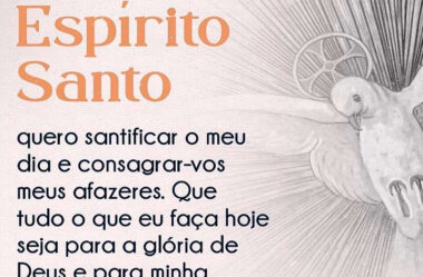 Espírito Santo quero santificar o meu Dia