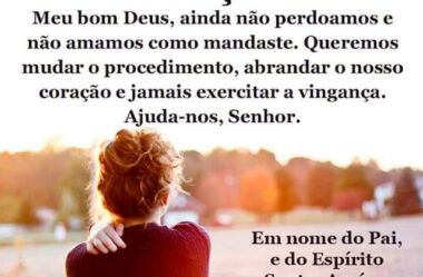 Ainda não perdoamos e não amamos