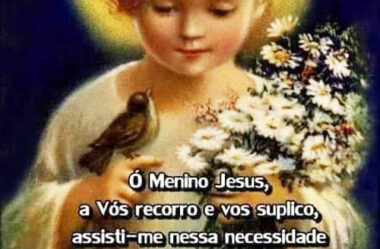 Creio firmamente que Vossa Divindade pode me socorrer