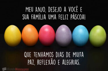 Desejo a você uma Feliz Páscoa