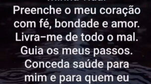 Deus Pai todo poderoso ilumine