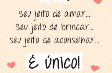 Mãe seu jeito de amar