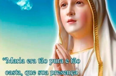 Maria era tão pura e tão casta