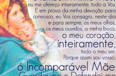 Ó minha Senhora e também minha Mãe