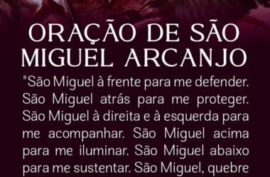 Oração de São Miguel Arcanjo