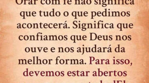Orar com fé