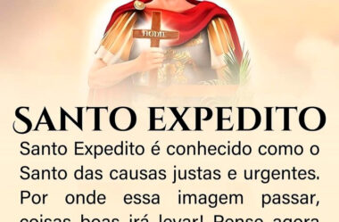 Santo Expedito Santo das causas justas e urgentes