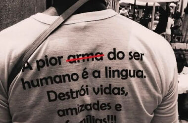 A pior arma do ser humano é a lingua