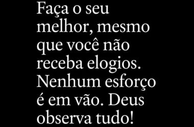 Faça o seu melhor