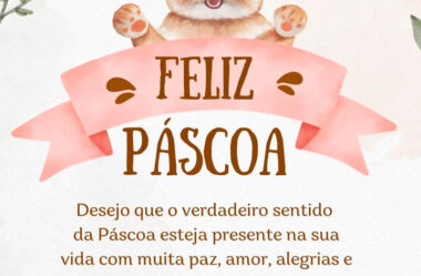 Feliz Páscoa alegria e energias renovadas