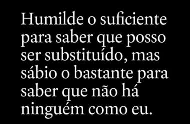 Humilde o suficiente