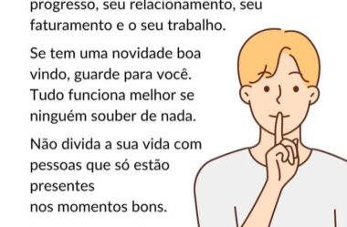 Mantenha a boca fechada