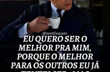 Nunca foi o suficiente