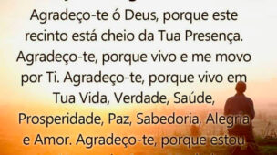 Oração de Agradecimento