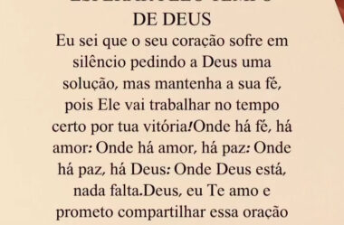 Oração de esperar pelo tempo de Deus