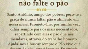 Oração para que não falte o pão