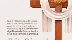 Paz e Gratidão Feliz Páscoa