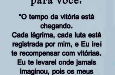 Resposta de Deus para você