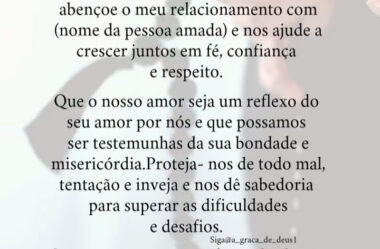 Uma oração para relacionamento