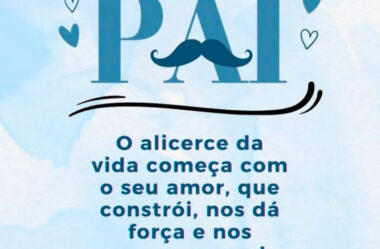 O alicerce da vida começa com o seu amor