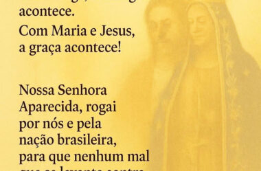Com Maria e Jesus a graça acontece