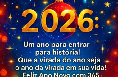 2026 Um ano para entrar para história