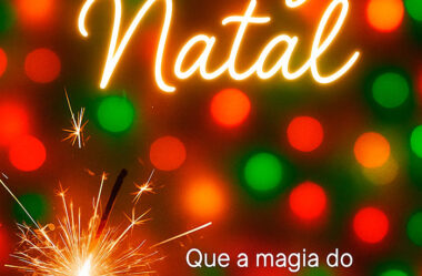 Alegre o seu Natal e o seu Ano Novo