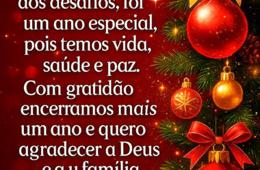 Apesar dos desafios Feliz Natal
