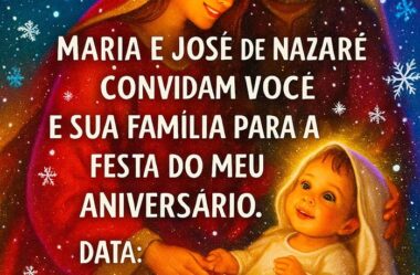 Convite de Aniversário 25 de Dezembro