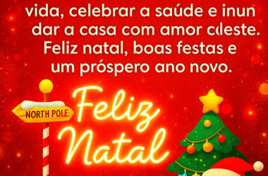 Dezembro é o mês da paz