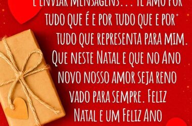 É muito bom ter alguém para amar