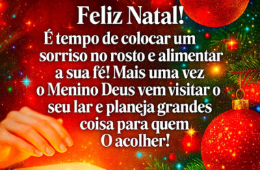 É tempo de colocar um sorriso no rosto