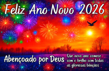 Feliz 2026 Abençoado por Deus