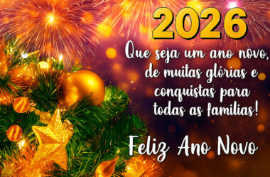 Feliz 2026 Um ano de muitas glórias