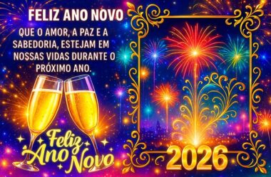 Feliz Ano Novo 2026 Amor Paz e Sabedoria