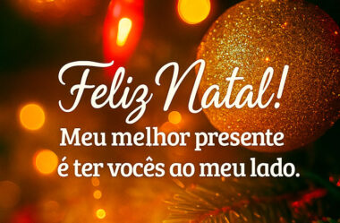 Feliz Natal Meu melhor presente