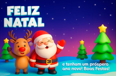 Feliz Natal e Tenha um Próspero Ano Novo