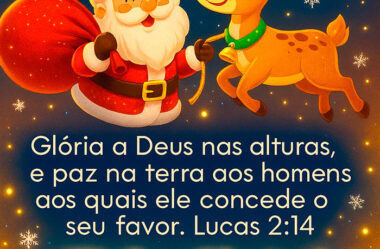 Glória a Deus nas alturas Feliz Natal