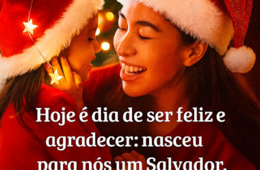 Hoje é dia de ser feliz e agradecer