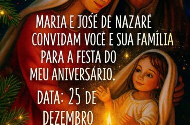 Maria e José de Nazaré convidam você