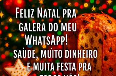 Mensagem Natal galera do Whatsapp