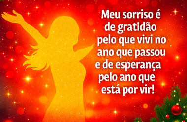 Meu sorriso é de gratidão