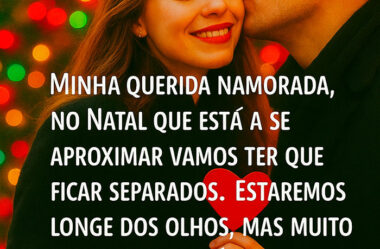 Minha querida namorada Feliz Natal